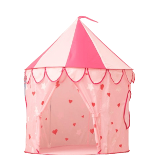 pop-up speeltent glow in the dark roze